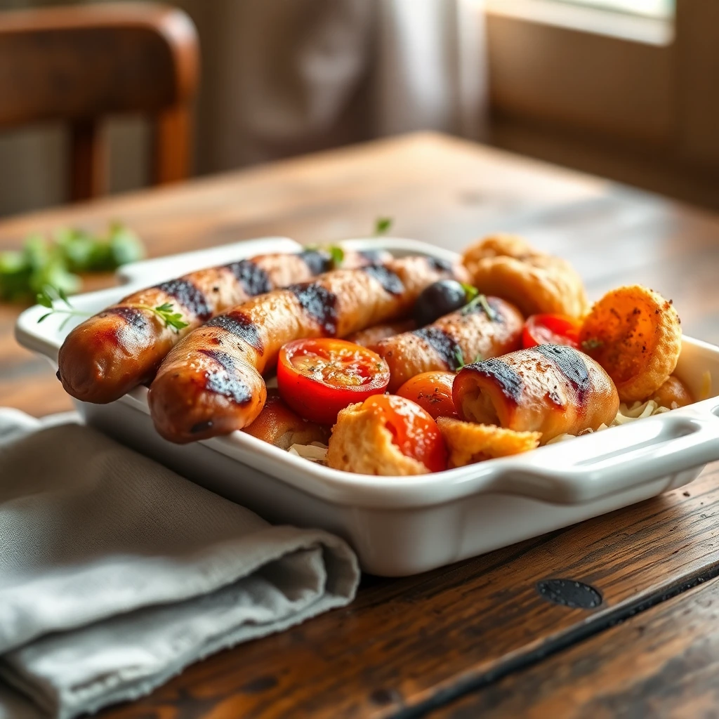 Saucisses Méditerranéen