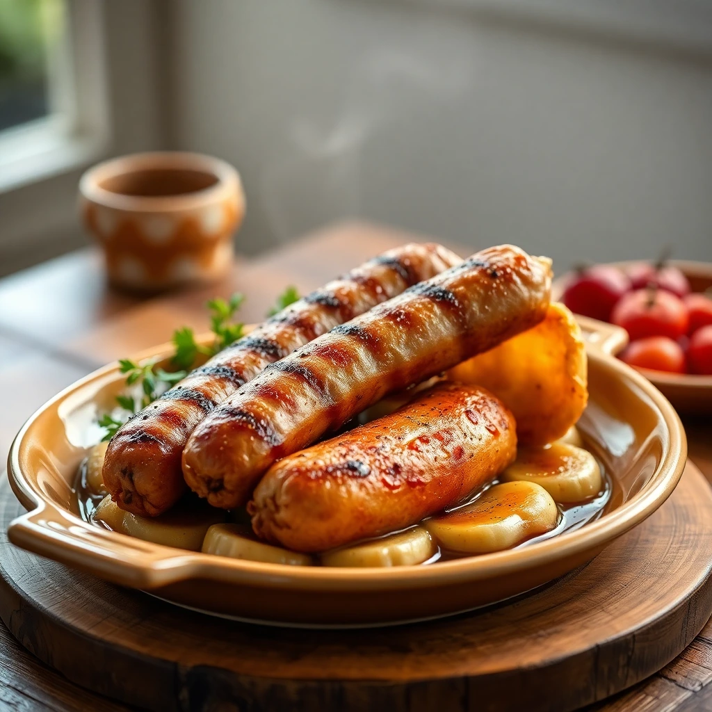 Saucisses nature