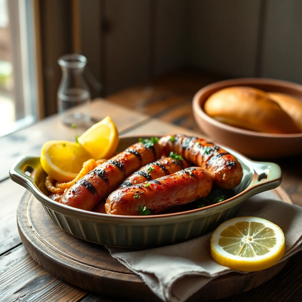 Saucisses Piri-piri