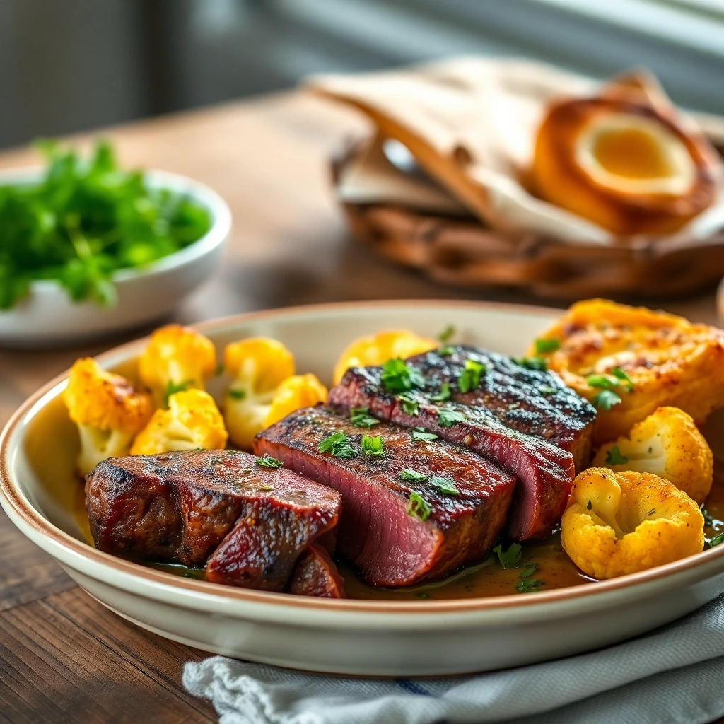 Steak de chou-fleur Chimichurri