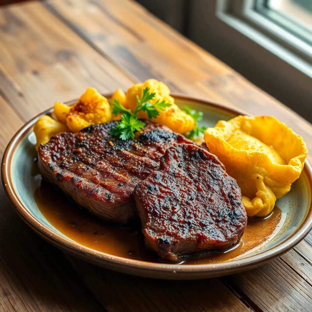 Steak de chou-fleur Garam masala