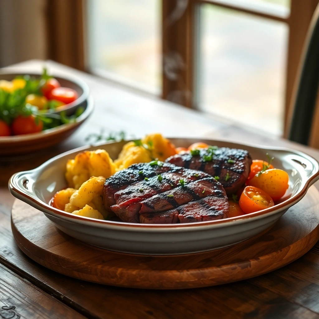 Steak de chou-fleur Provençal