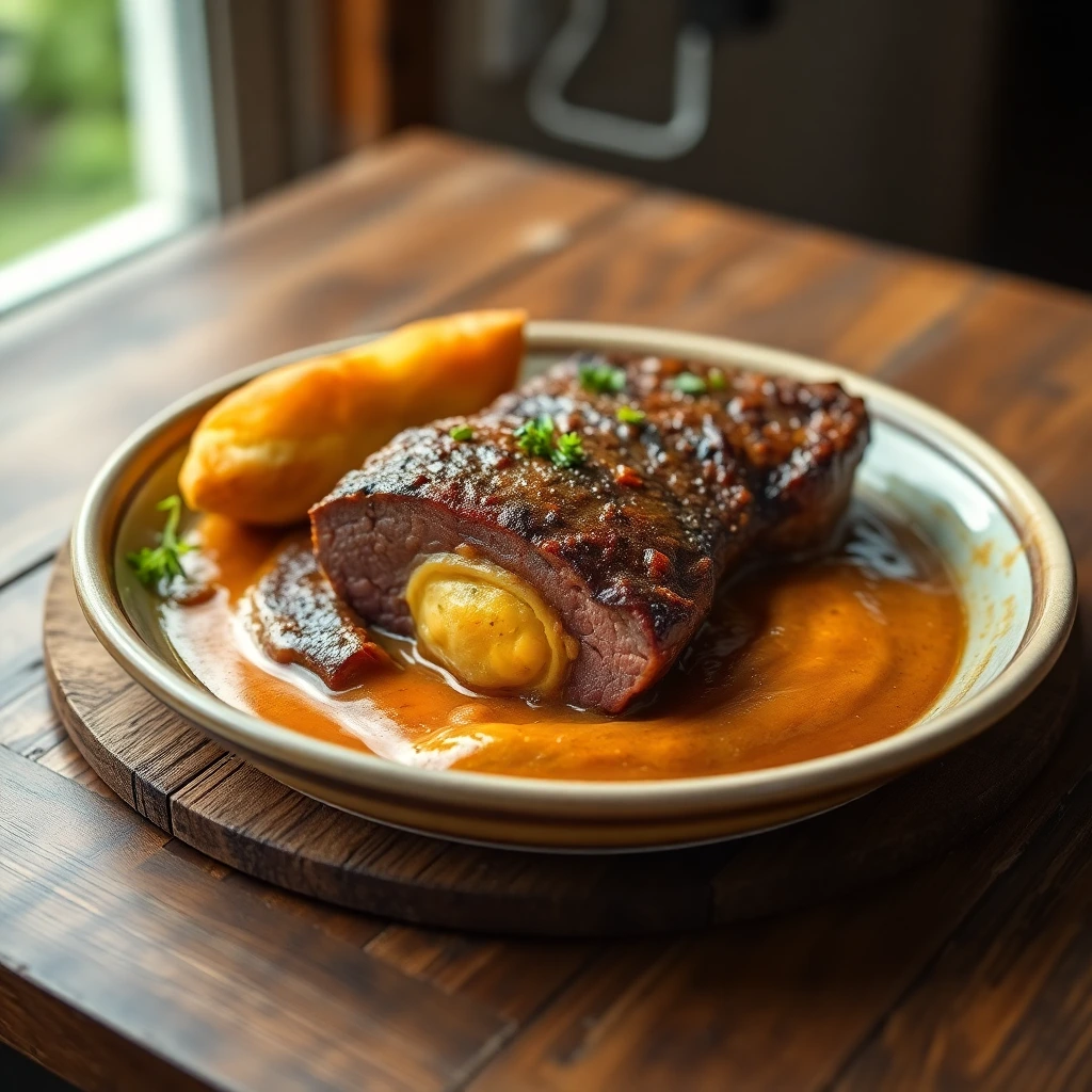 Steak haché Curry rouge thaï