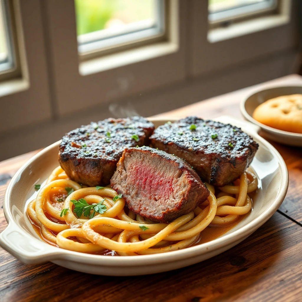 Steak haché Gingembre-soja