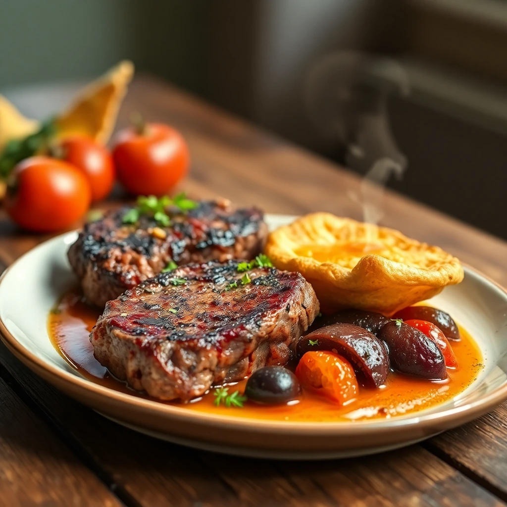 Steak haché Méditerranéen
