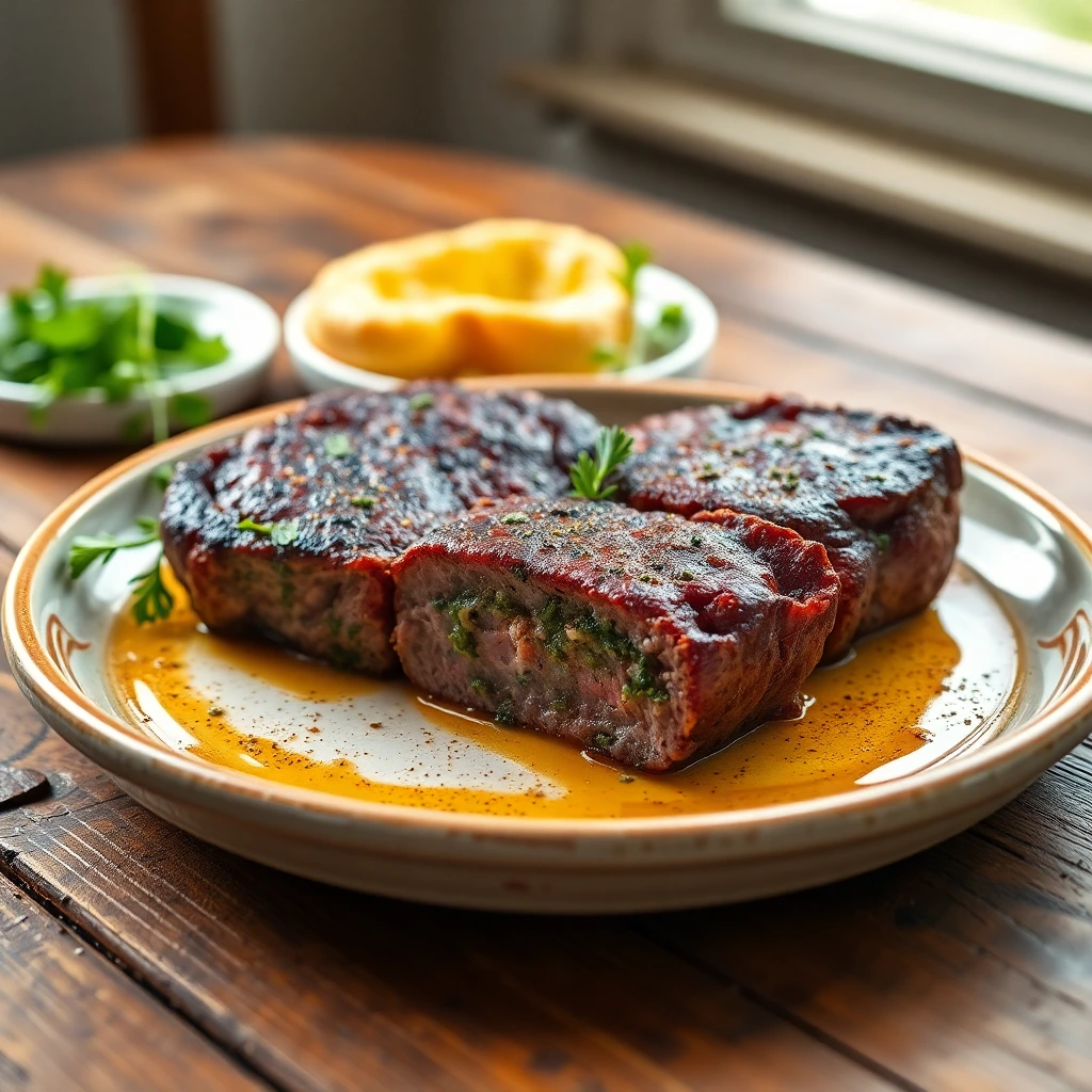 Steak haché Pesto