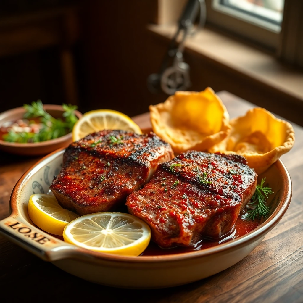 Steak haché Piri-piri