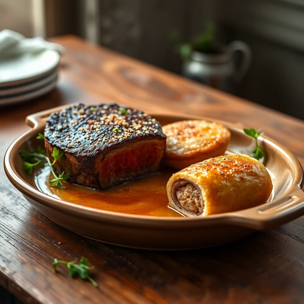 Steak haché Sésame-soja
