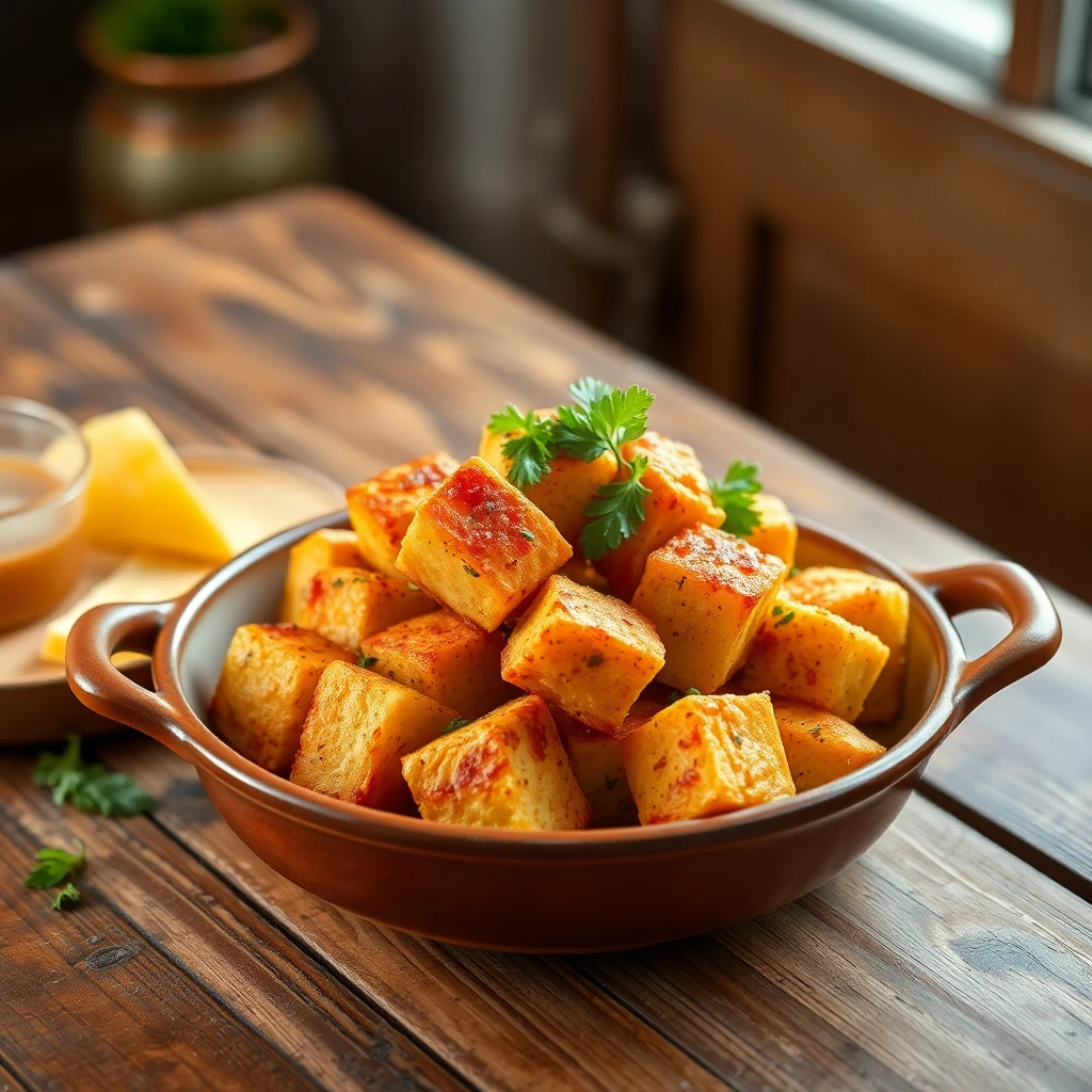 Tofu mariné Paprika fumé