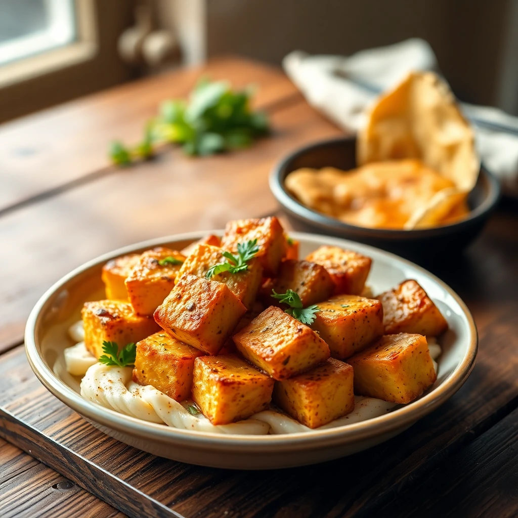 Tofu mariné Sésame-soja