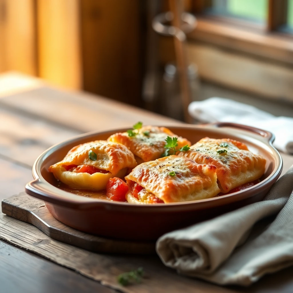 Tomates cerises confites Ail & parmesan