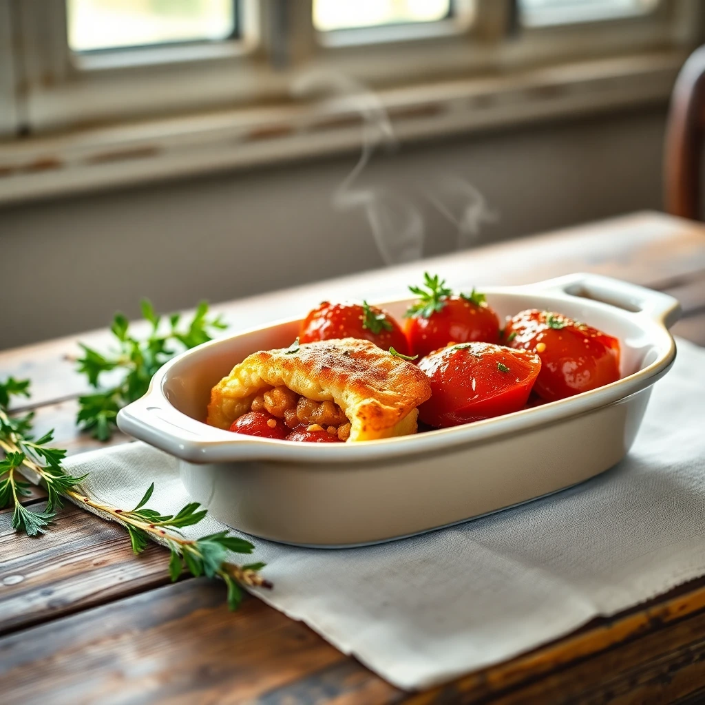 Tomates cerises confites Miel-moutarde