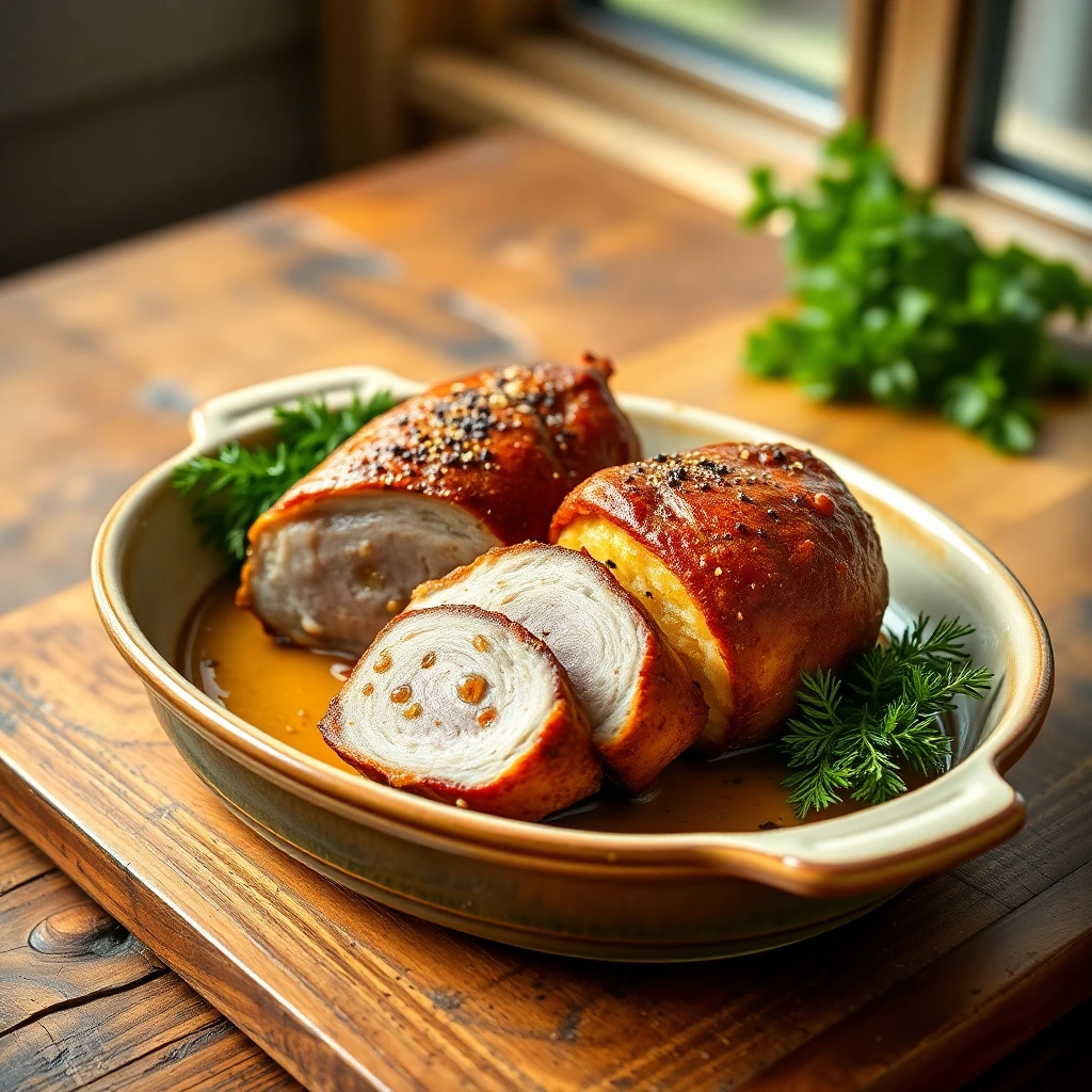 Travers de porc Balsamique-miel