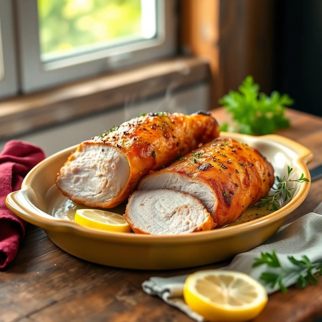 Travers de porc Citron vert & coriandre
