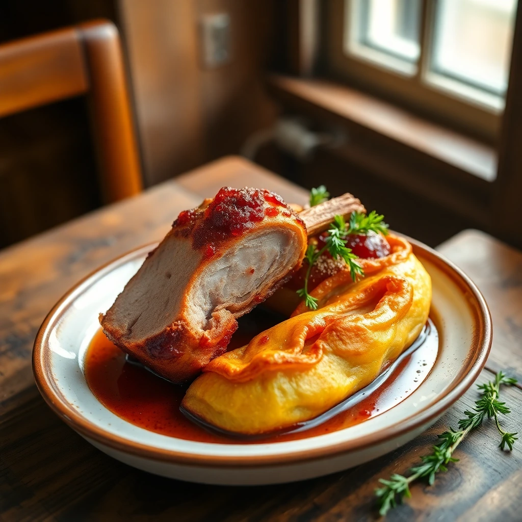 Travers de porc Harissa
