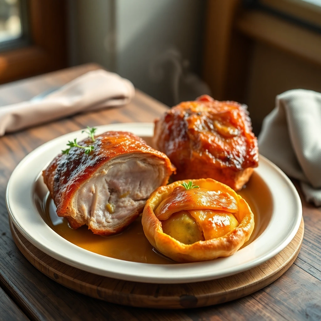 Travers de porc Miel-moutarde