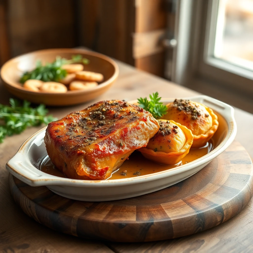 Travers de porc Zaatar