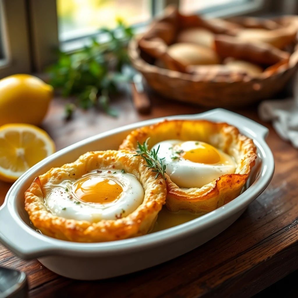 Œufs brouillés Citron & herbes