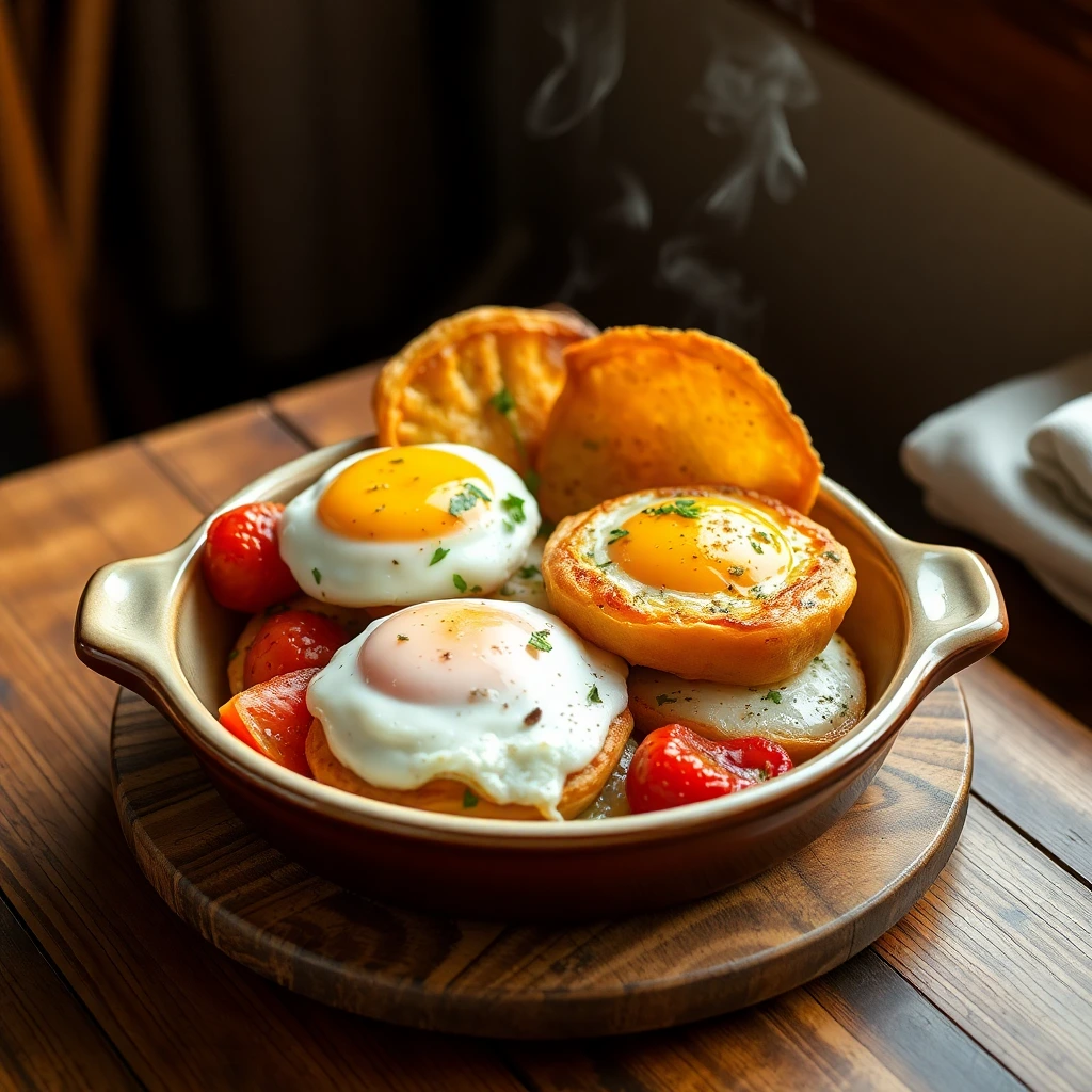 Œufs brouillés Provençal